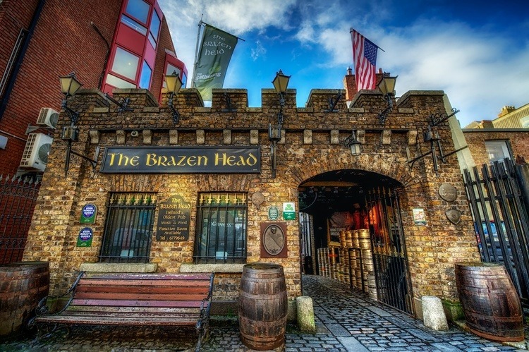 The Brazen Head is one of the maddest pub names in Ireland.