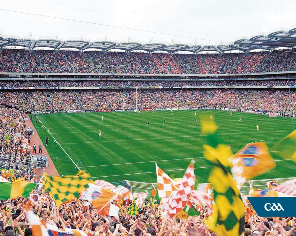 The Croke Park GAA finals are another of the best of Ireland's tourist attractions.