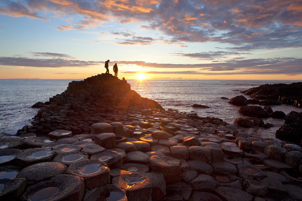 Be sure to visit the Giant's Causeway when visiting Ireland.