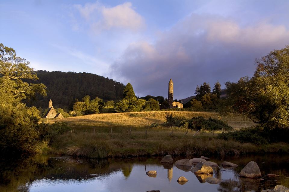 Glendalough is one of Ireland's most ancient monastic sites and was raided by Vikings in the past.