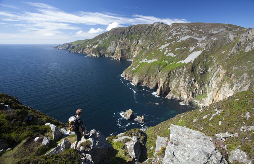 The Slieve League Cliffs are another of the top and best things to do in Ireland.