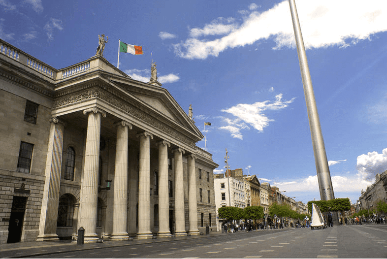The GPO is among the best landmarks in Ireland
