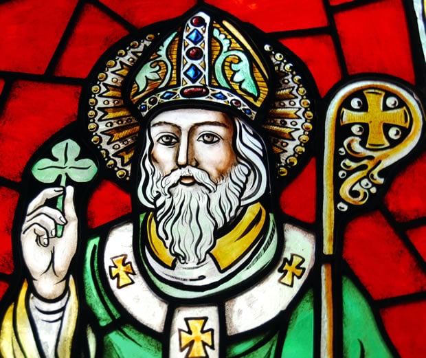Some people attribute St. Patrick to the blessing.