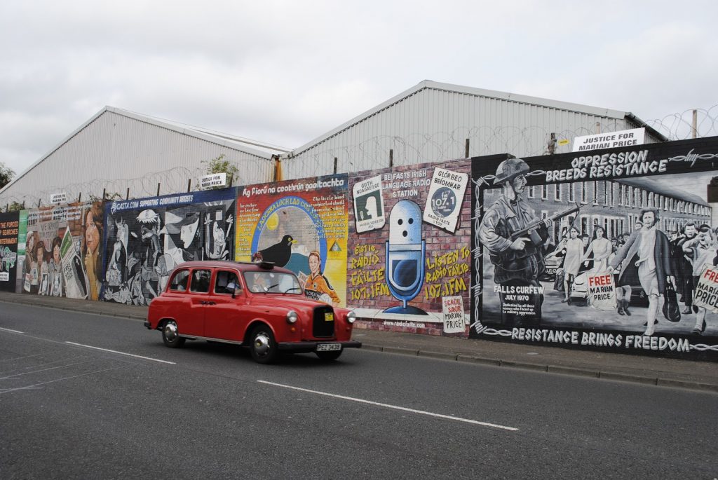 Murals can be seen across the country, depicting the dark and violent past we had.
