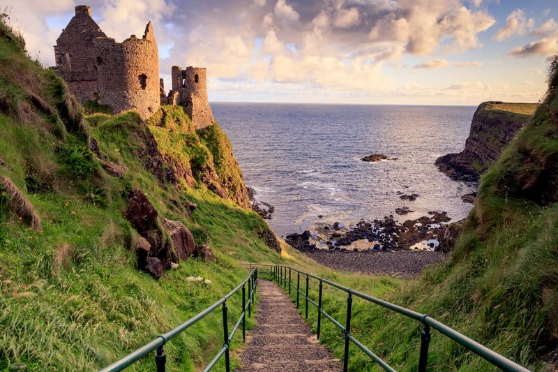 Dunluce Castle in Co. Antrim is one of 10 destinations that prove Ireland is the most beautiful place on Earth