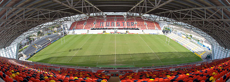 Thomond Park is one of the best Sports Stadiums in Ireland