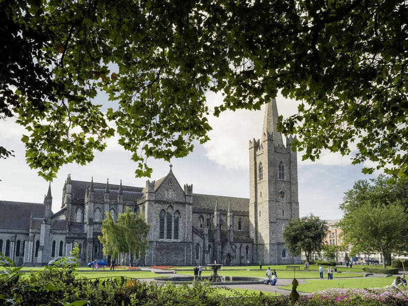 St. Patrick's Cathedral is an iconic landmark in Dublin