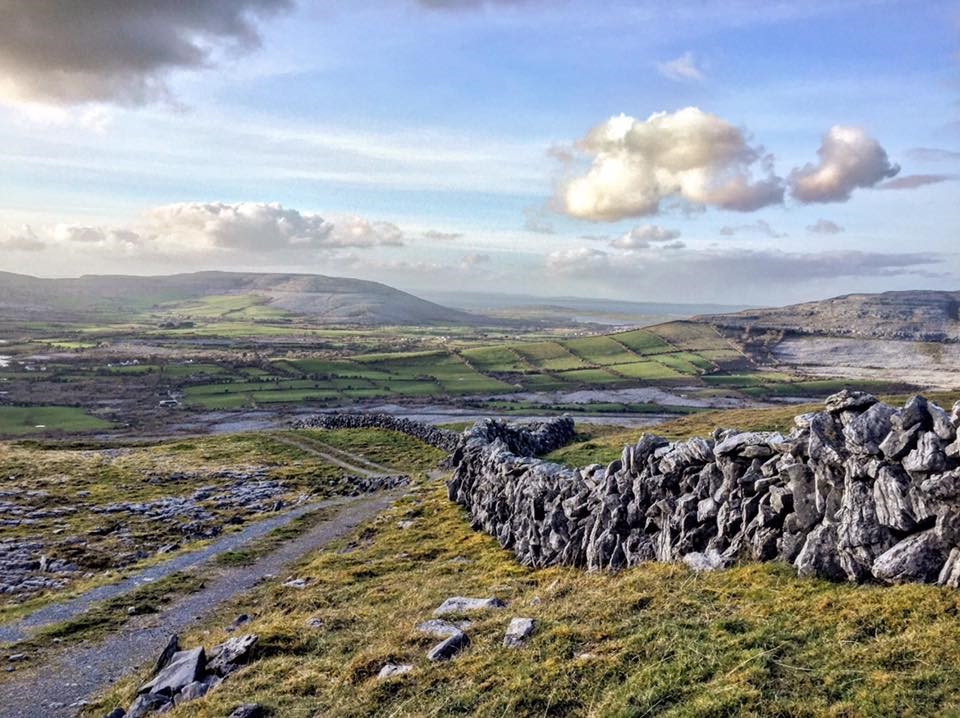 Gortaclare Mountain is one of the best spots in the Burren.