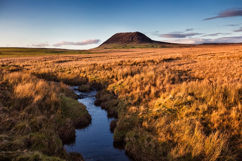 Slemish Mountain is a pilgrimage site for many