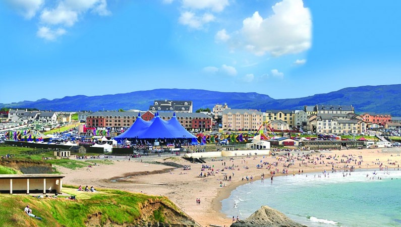Bundoran is a stunning town in County Donegal. 
