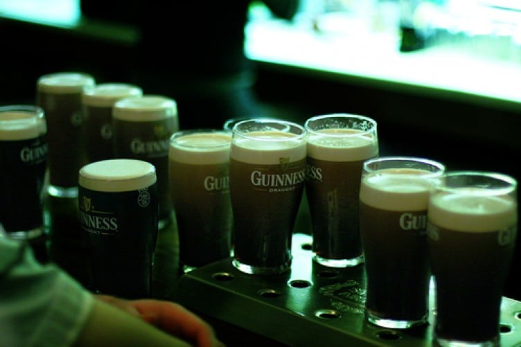 The stereotype of Irish people loving their drink is one thing that follows Irish people abroad.
