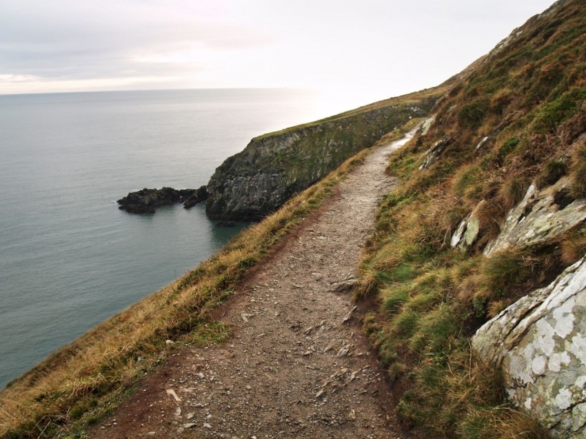 Howth Cliff walk, one of the best walks in and around Dublin. 