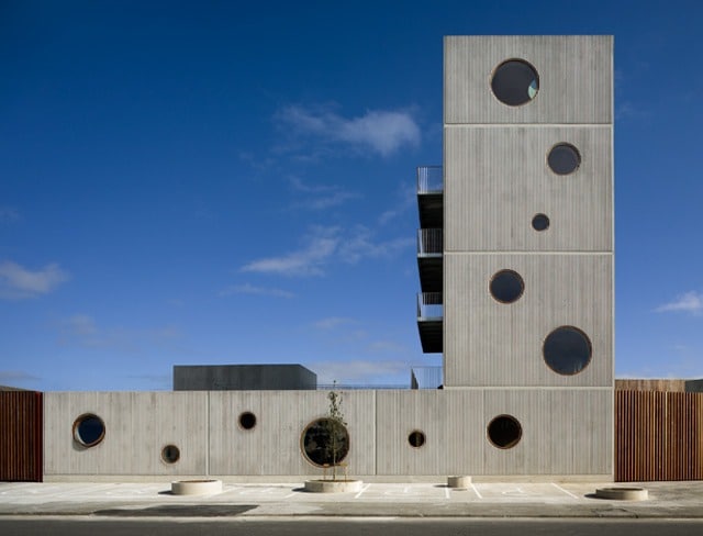The Sean O'Casey Community Centre is one of 5 buildings with the most unusual architecture in Ireland