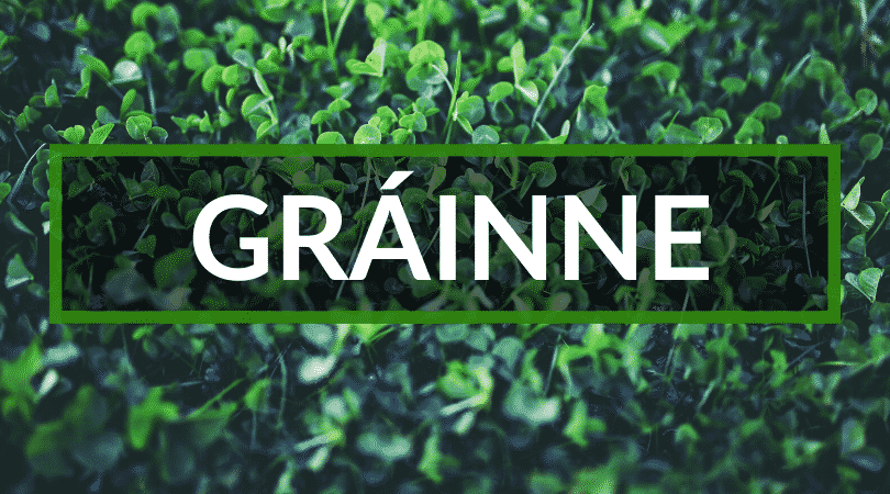 Gráinne is a great name and means love and charm. It's also another of the top weird Irish names.