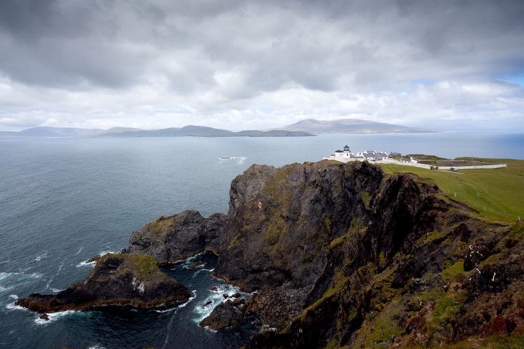 Clare Island Lighthouse offers amazing views.