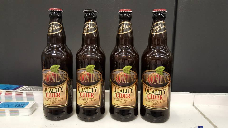 Cronins Quality Cider is another of our top picks for the best Irish ciders.