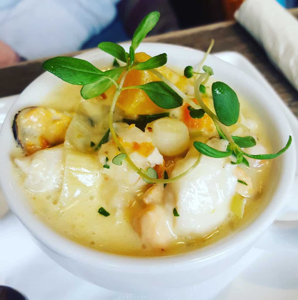 One of the most delicious Irish foods is all the seafood you can get on the island.