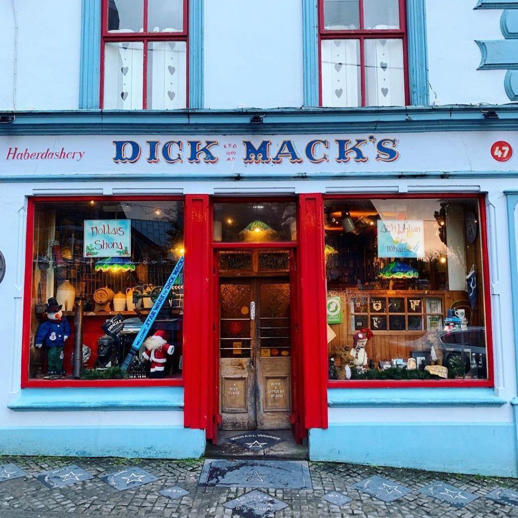 No Ireland road trip itinerary is complete without a drink at Dick Mack's.