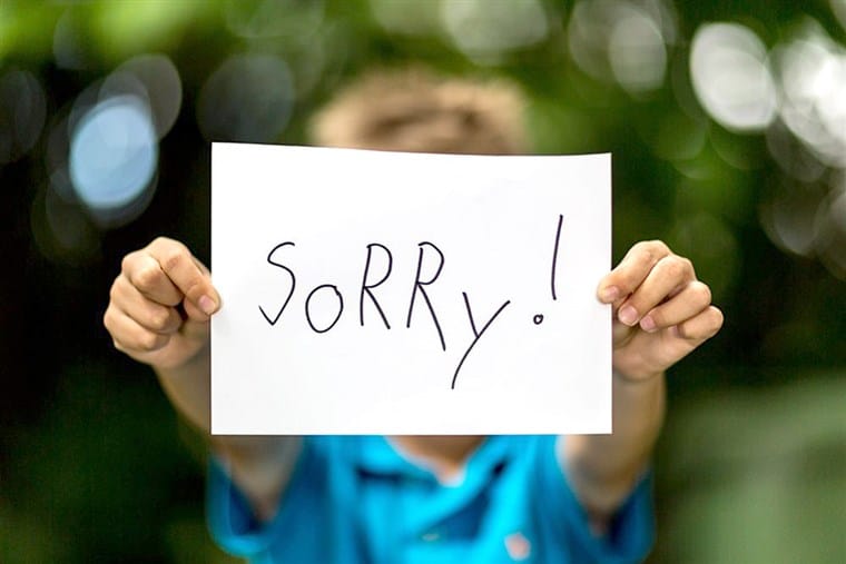 Us Irish are polite folk and we always say "sorry" in lieu of saying "excuse me".