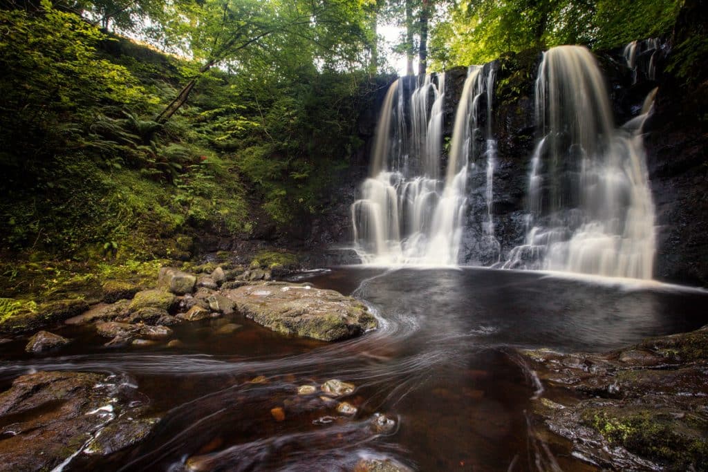 Waterfalls are one reason why Glenariff is the “Queen of the Glens”
