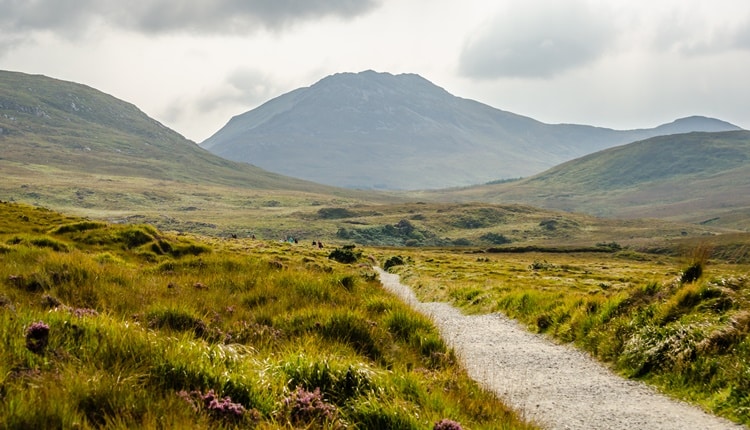 Number one on our places in Ireland that will stop phone addicts scrolling is Connemara National Park.