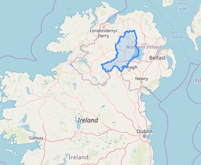 The mid-Ulster part of Ireland is a hotspot for super-tall people