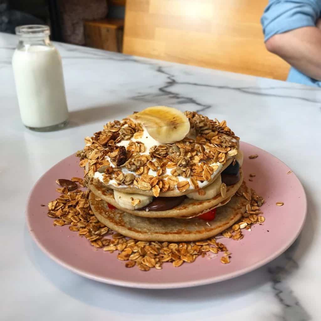 Make your very own pancake stack.