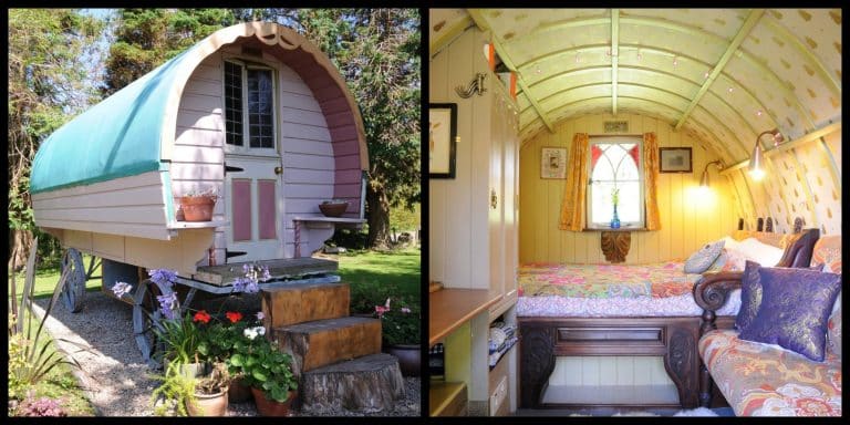 This gypsy wagon on Airbnb is like something from a fairy tale