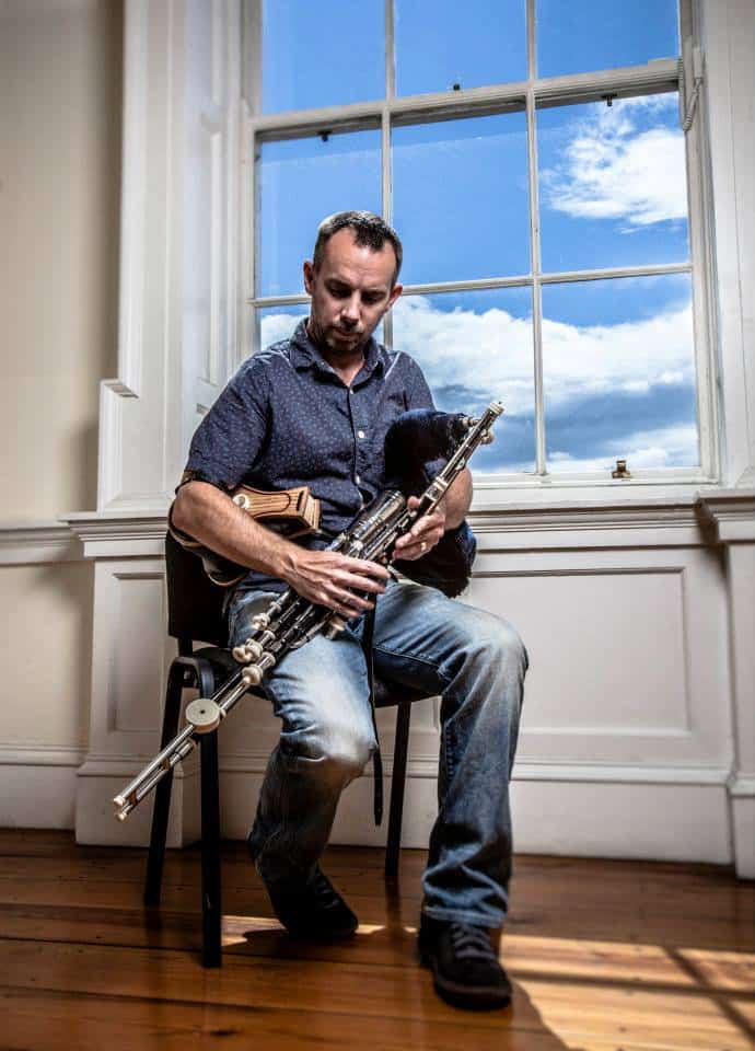 Uilleann pipes are one of the most iconic instruments used in traditional Irish music.