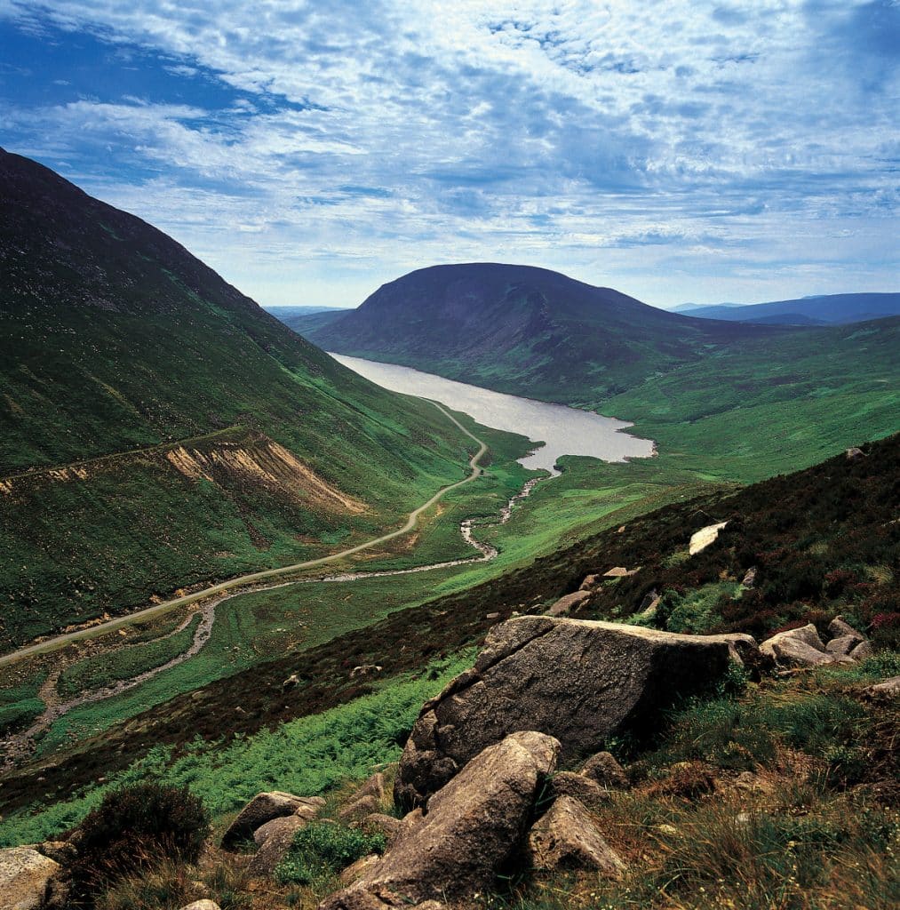 The Silent Valley is a massive reservoir in the North of Ireland