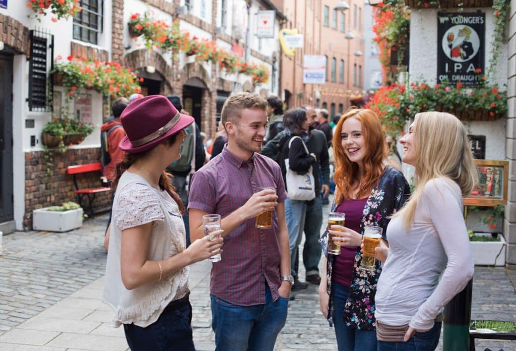 Commercial Court in the Cathedral Quarter is a fun area with good craic