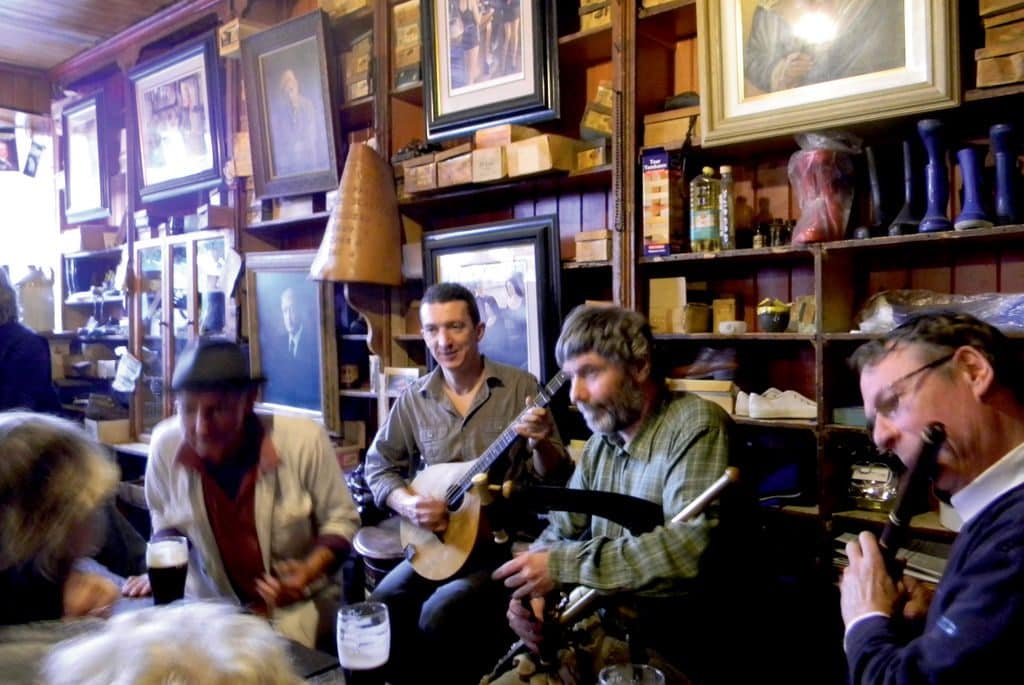Music is one of the traditions and rituals of an Irish-American family.