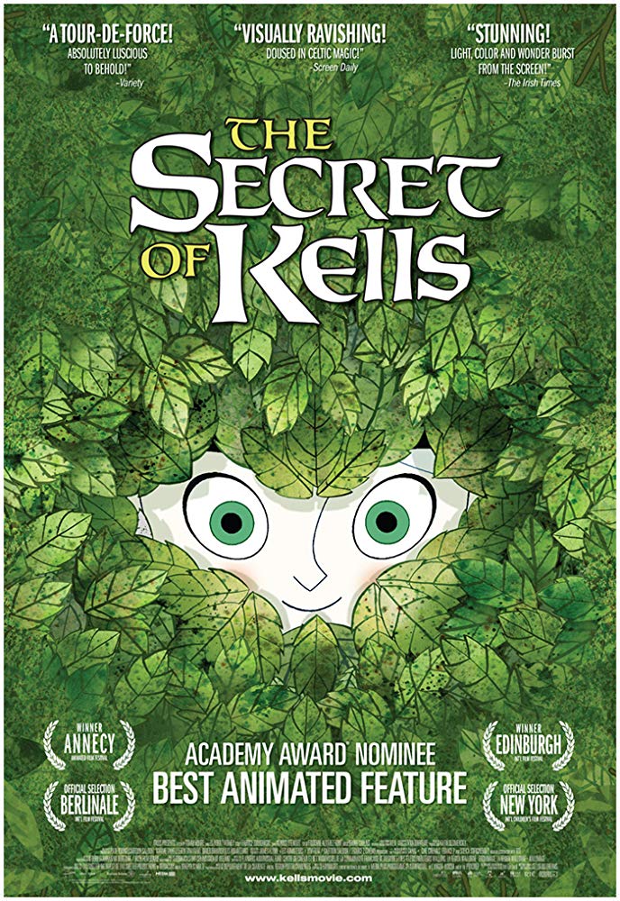 A beautiful animated move, The Book of Kells is a must-watch.
