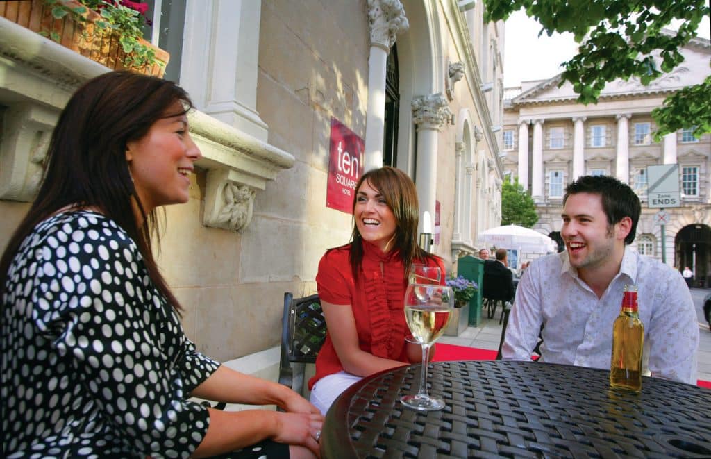 A unique hotel, Ten Square is a must to stay in when visiting Belfast.