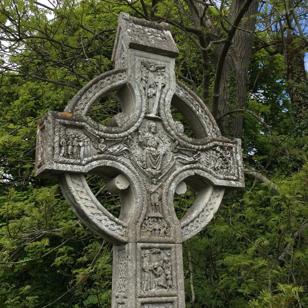 In Celtic regions you can find Celtic crosses all across the cultures.