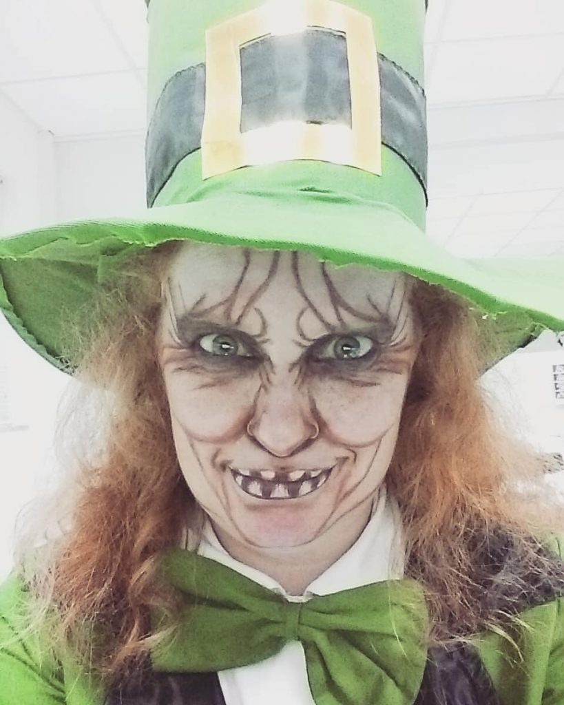 An evil leprechaun is one of our top 10 quintessentially Irish Halloween costume ideas