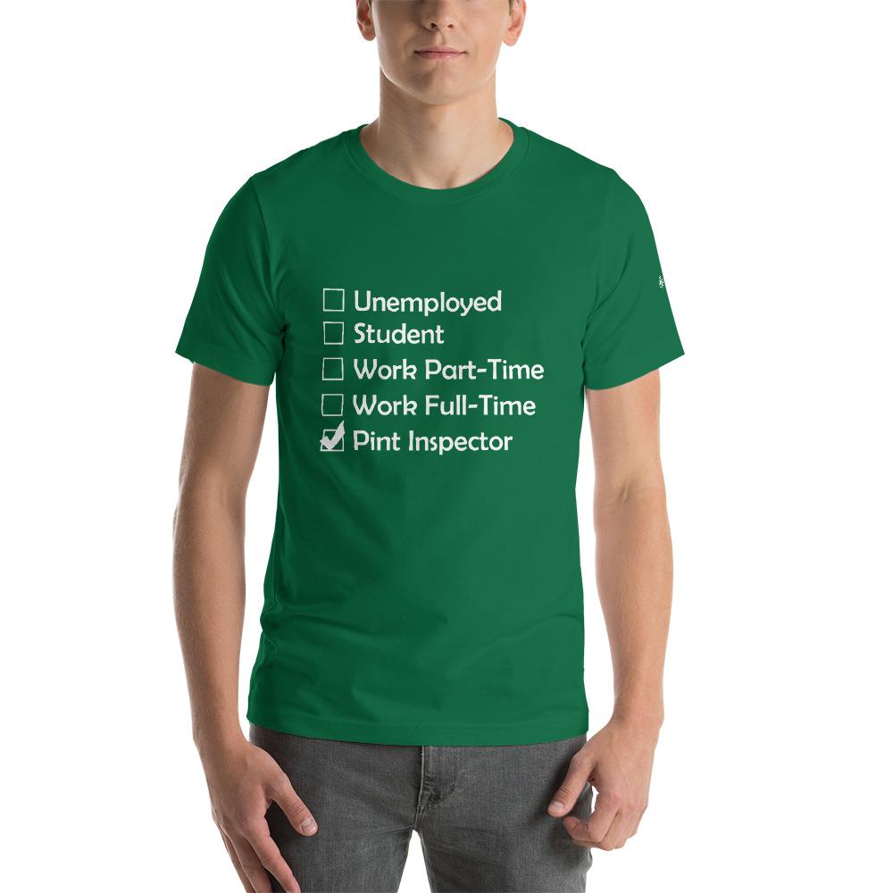 Pint inspector is one of the best funny Irish T-shirts.