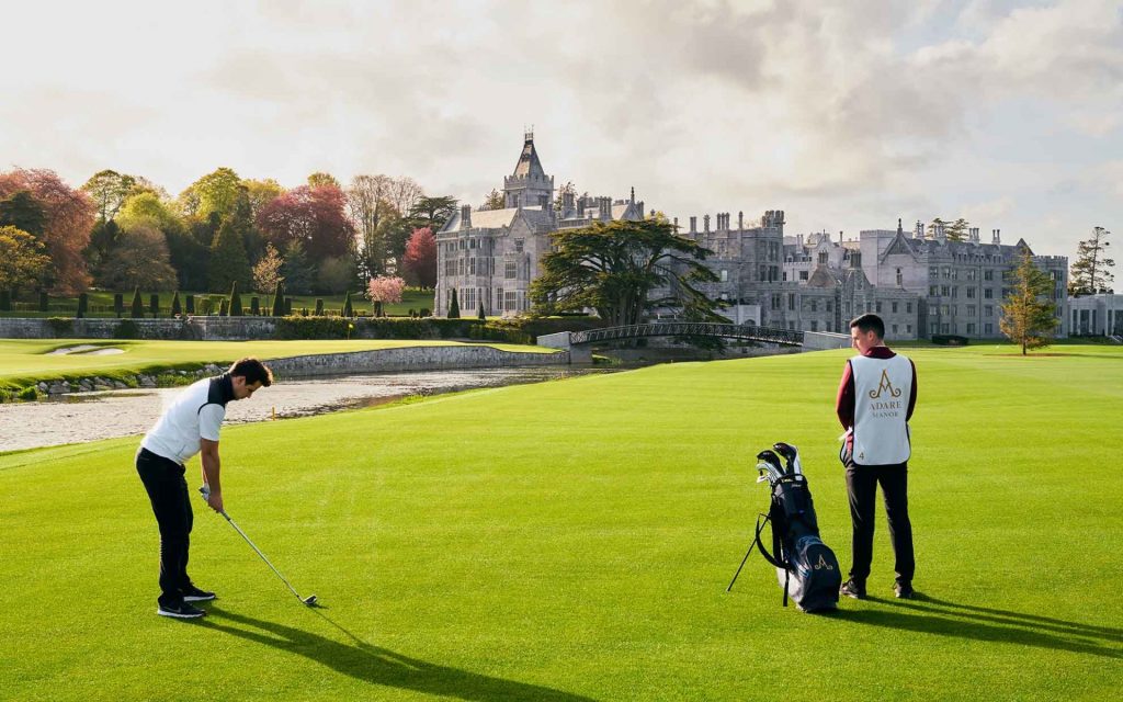Adare Manor is one of the best golf courses in Ireland.