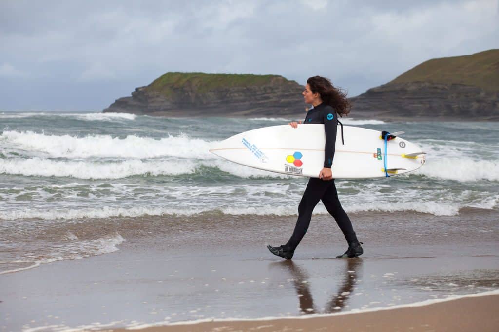 Bundoran is Donegal's surfing haven, one of the best things to do in Donegal.