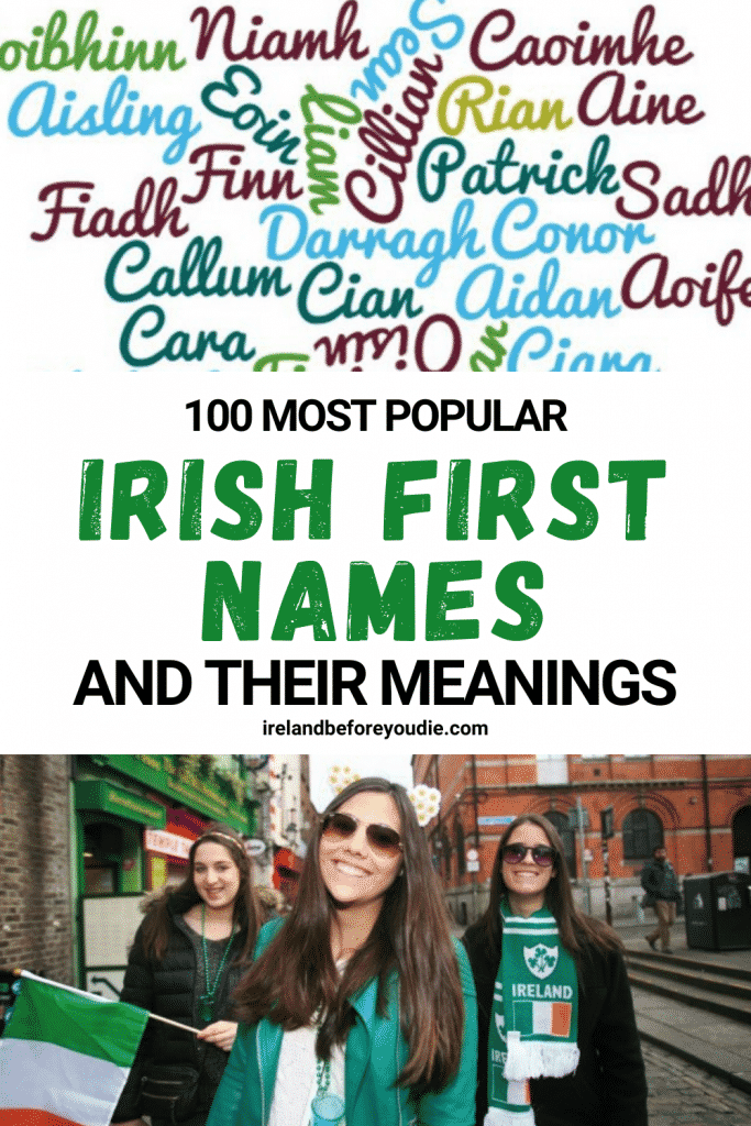 100 MOST POPULAR Gaelic & Irish first names and meanings (A-Z list)