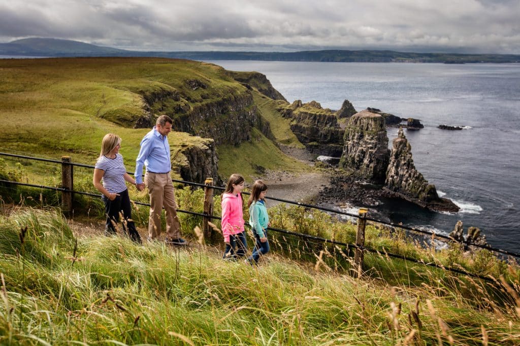 Rathlin Island is a beautiful tiny island just above Ireland.