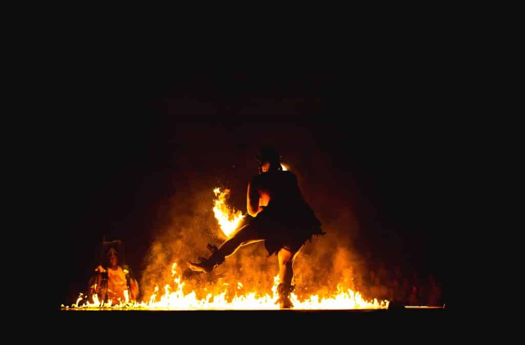 Bonfires are a big part of Samhain celebrations.
