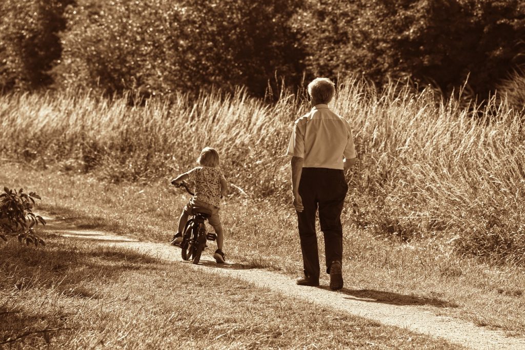 You’ve got to do your own growing, no matter how tall your grandfather was.