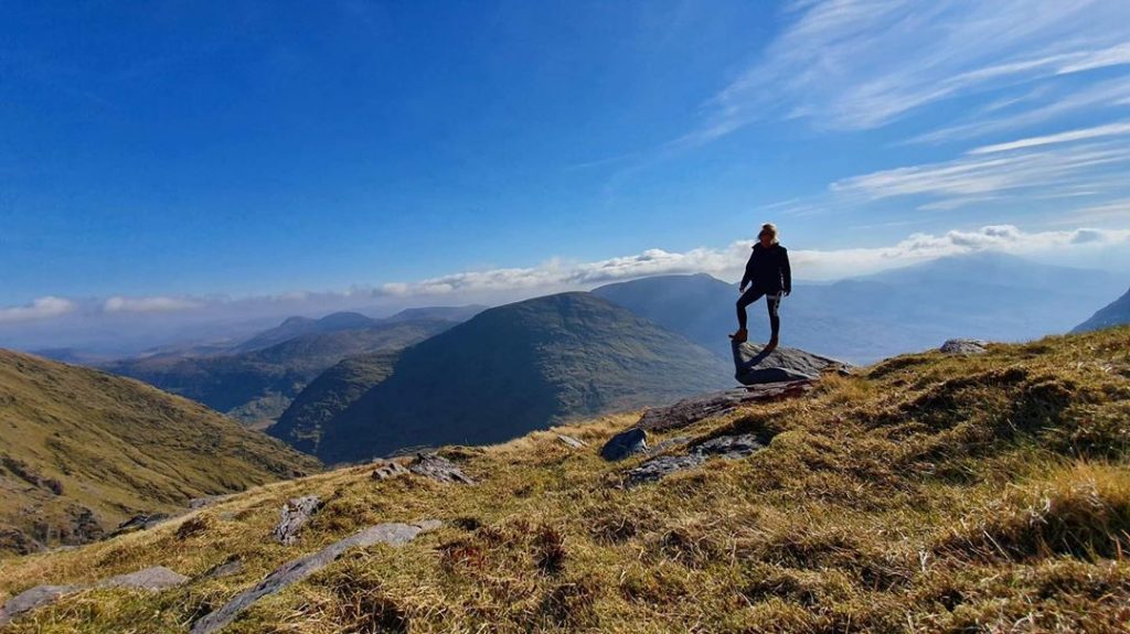 Carrauntoohil is the highest peak in Ireland at 1,038 metres, making it number one on our list of the best mountain trails in Ireland.