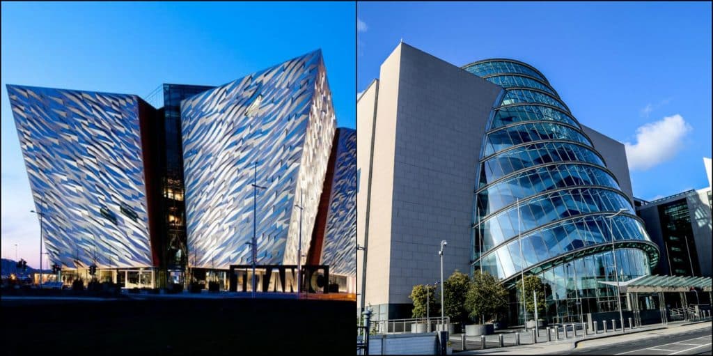 Top 5 buildings with the most unusual architecture in Ireland