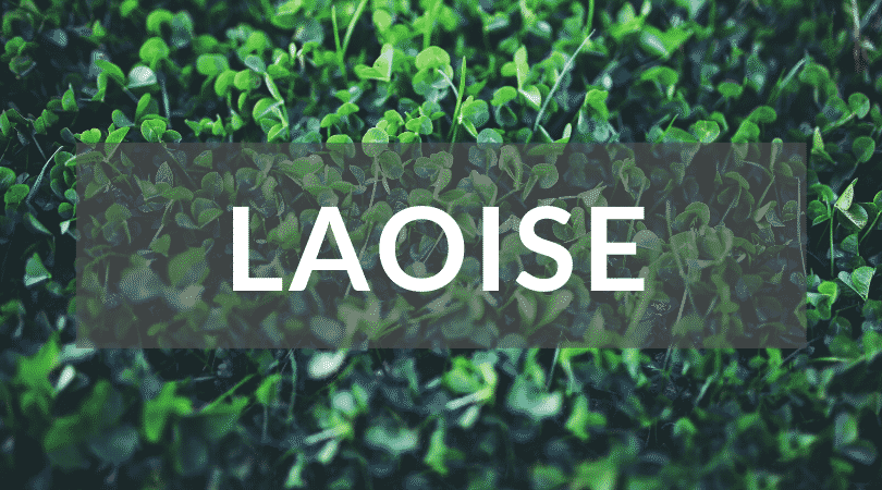 Not named after the county, Laoise is one of the top Irish girl names nobody can pronounce.