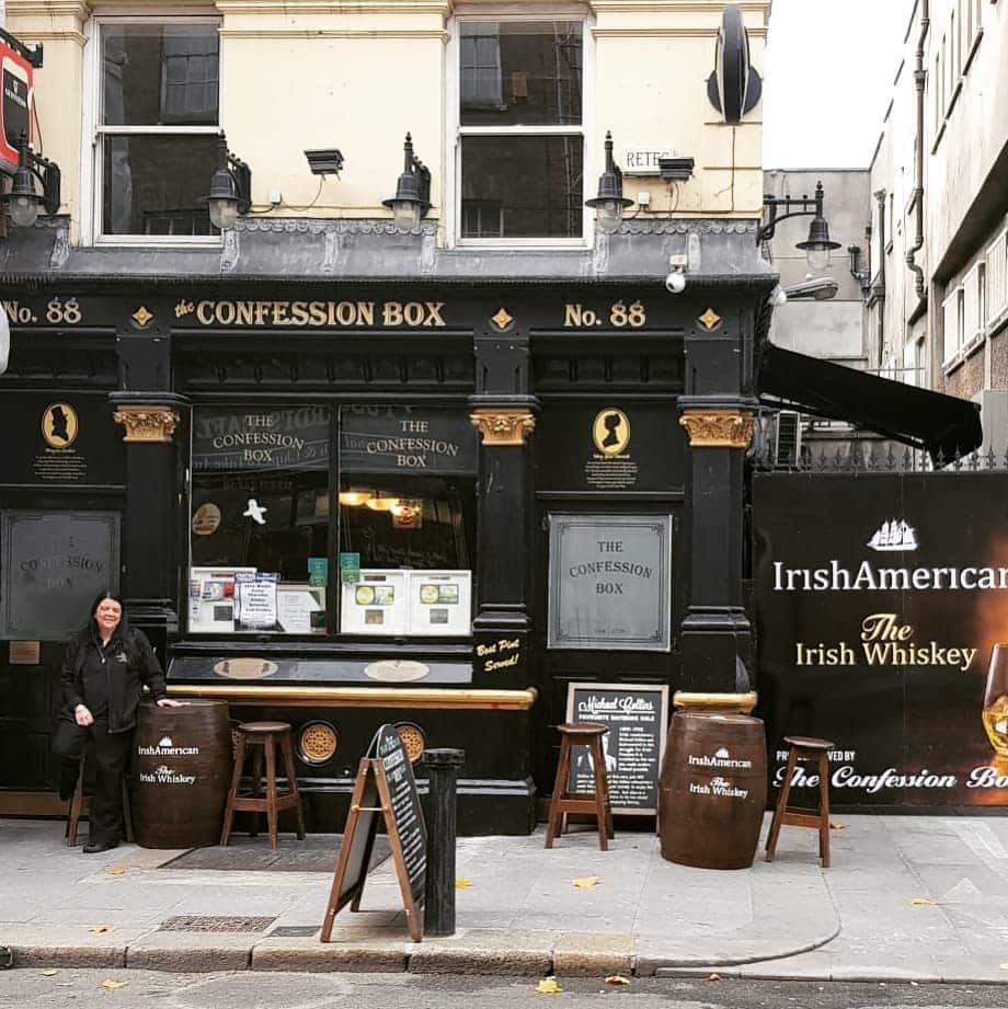 5 entertaining spots for people-watching in Dublin include the Confession Box