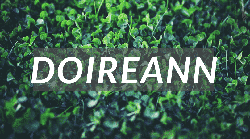 An odd name to pronounce but also a beautiful one, a very pretty unusual Irish girl name.
