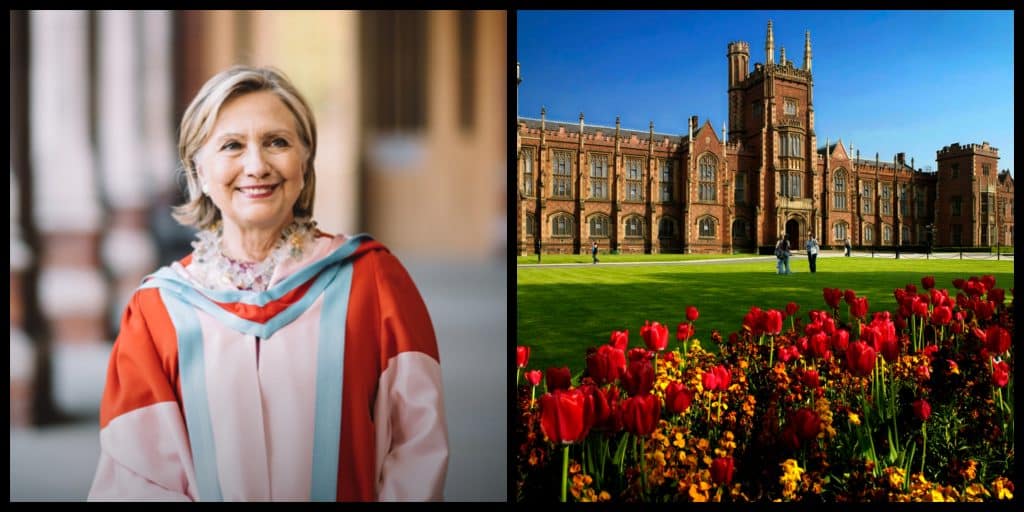 Hillary Clinton appointed chancellor of Northern Irish university