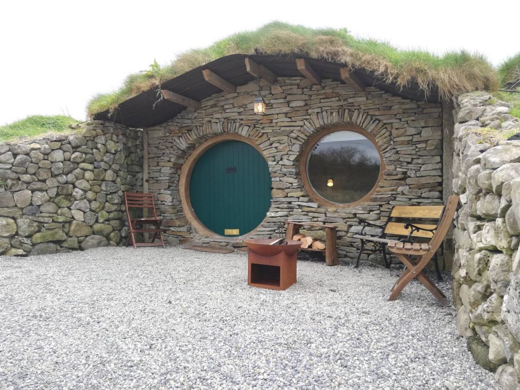 You can stay at Hobbit huts in Mayo and feel like you're in the Shire